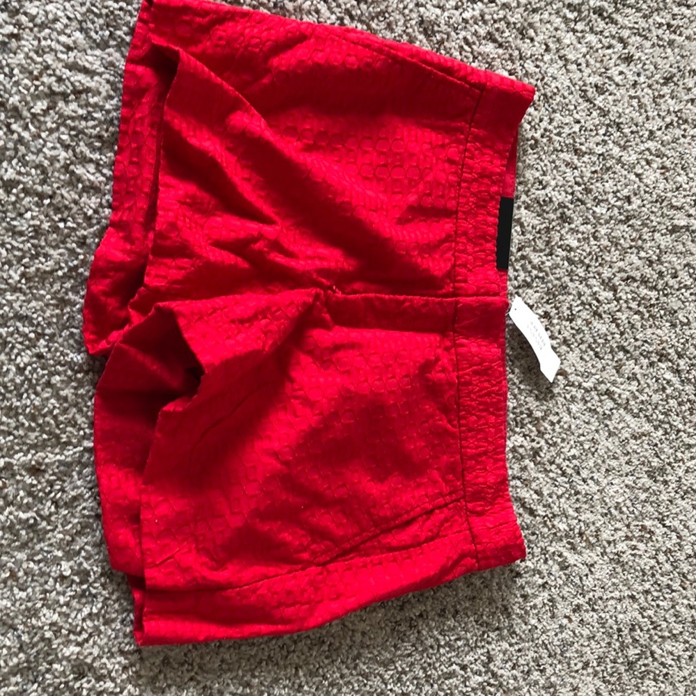 NWT Banana Republic red shorts